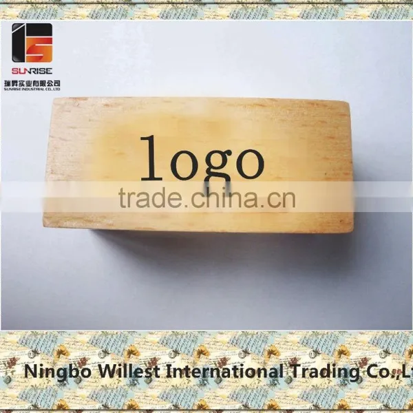 Rectangle Mini Wooden Base for Holding Chalkboard/calendar/menu/trophy photo-3