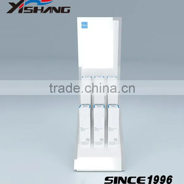 Table Free Standing Cosmetic Display Metal Makeup Display Rack photo-3