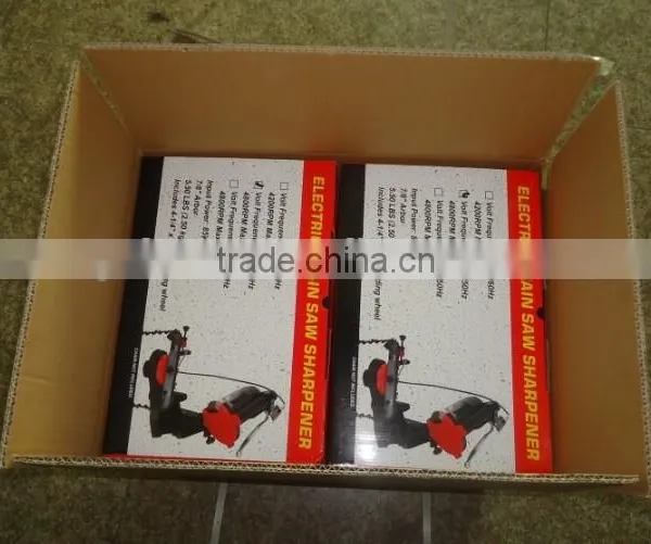 Low Noise 108mm 85W Power Chain Saw Sharpening Grinder Machine Garden Tools Portable Electric Chainsaw Sharpener photo-4