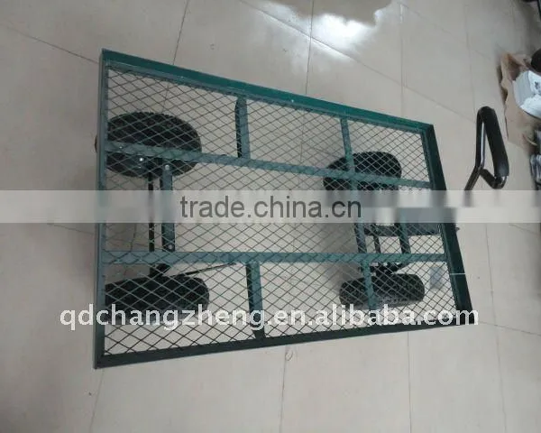 Heavy Duty Garden Steel Mesh Tool Cart photo-5