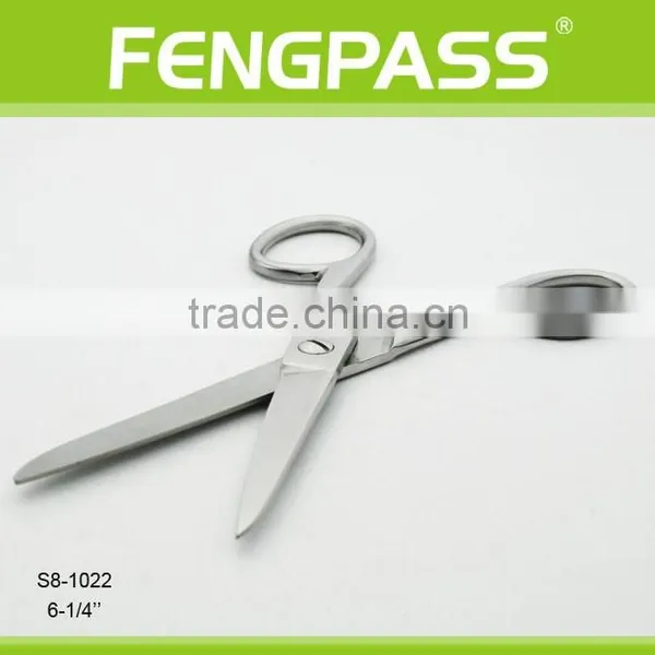 S8-1022 15.8CM 2Cr13 Stainless Steel Blade Cloth Cutting Scissors photo-4