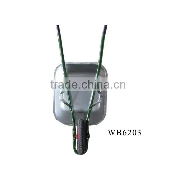 WANTAI Powder Coating Building Equipment Garden Mini Wheelbarrow/75l Plastic Wheelbarrow photo-4