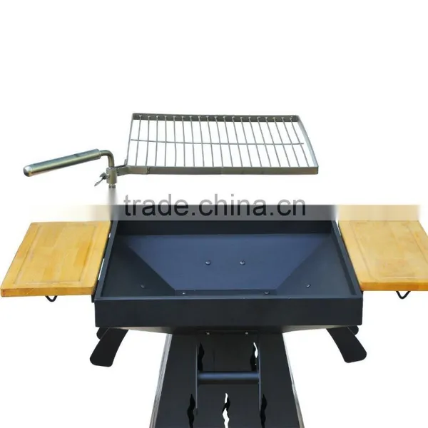 Outdoor Rotating Bbq Grill / Multifunctional BBQ Grill /BBQ Grill and Fire Pit photo-4