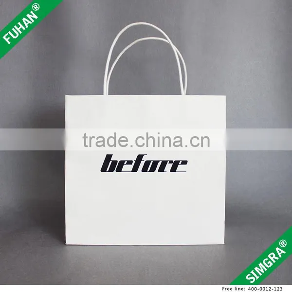 Custom Printed Paper Shopping Bag With Paper Handle photo-2