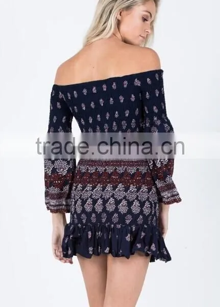 2017 Fashion OEM Two Piece Dress For Summer Skirt photo-4