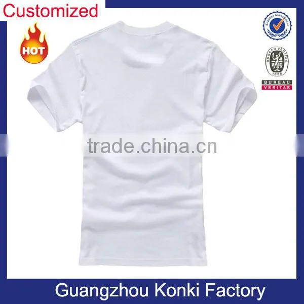 China Directly Supplier 100%cotton 95 Cotton /5 Elastane T-shirt Blank T-shirt photo-3