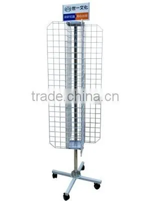 Rotating Wire Mesh Display Racks and Stands photo-4