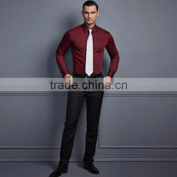 Fancy Mens Shirts Of 65 Polyester 35 Cotton Shirt photo-5