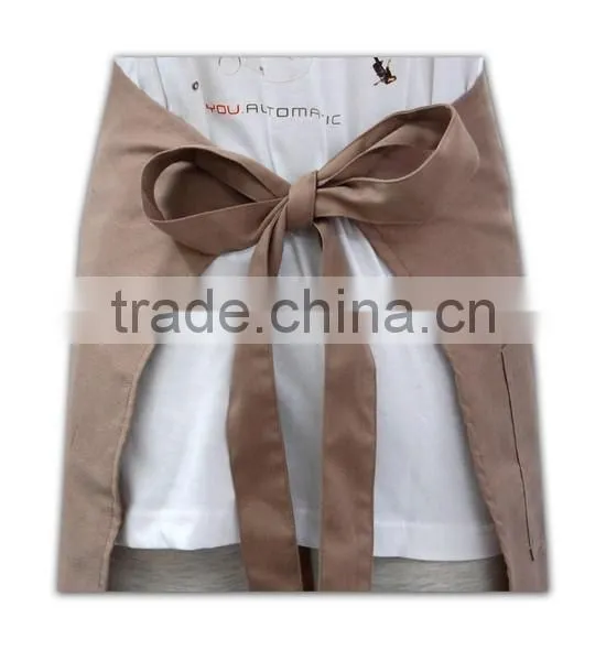 Wholesale Factory Price Apricot Cotton Tailored Made Baker Apron photo-5