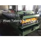 45# Steel Material Glazed Tile Roll Forming Machine With Mirror Polishing 0.4 - 0.8mm Thickness