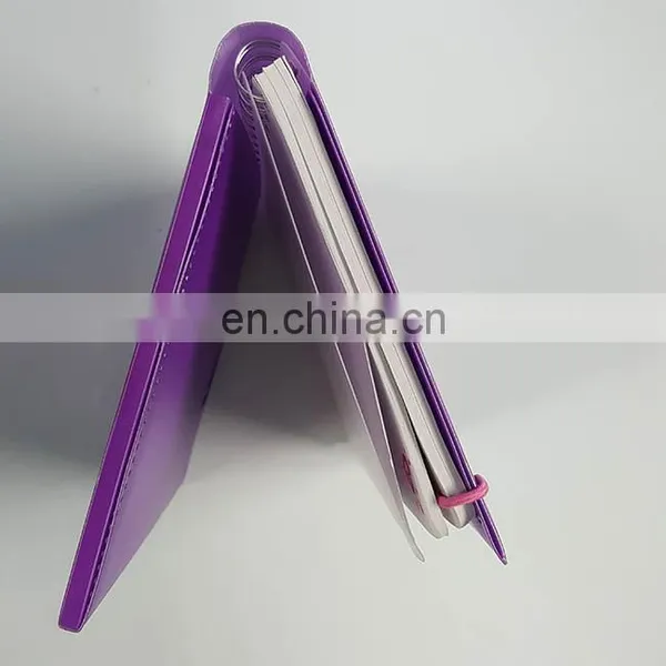 17*22*2cm Custom Made Printed Led Flashing Notebook Cheap Diary With Push Button photo-5