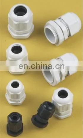 Nylon cable gland Plastic waterproof cable glands PG7, PG9, PG11,PG13.5,PG19,PG21