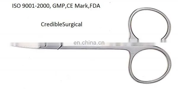 German Stainless Steel Iris Scissor 11cm /sharp Scissor (PayPal Accept)