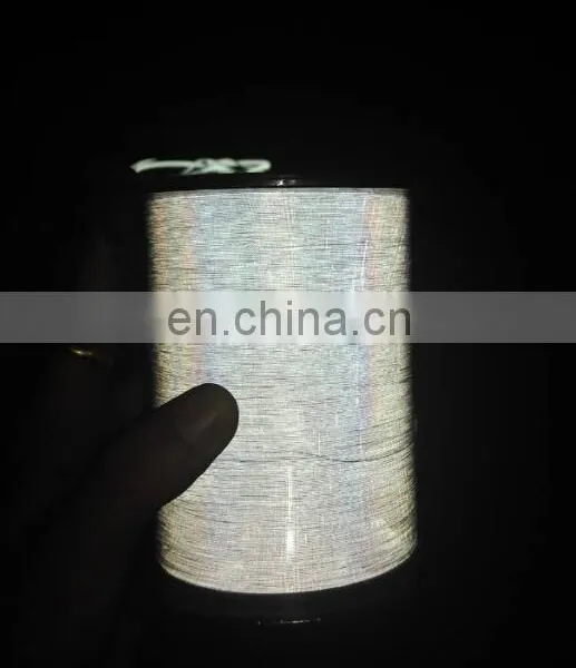 Reflective Yarn for Sewing Garments Reflective Knitting Yarn photo-2
