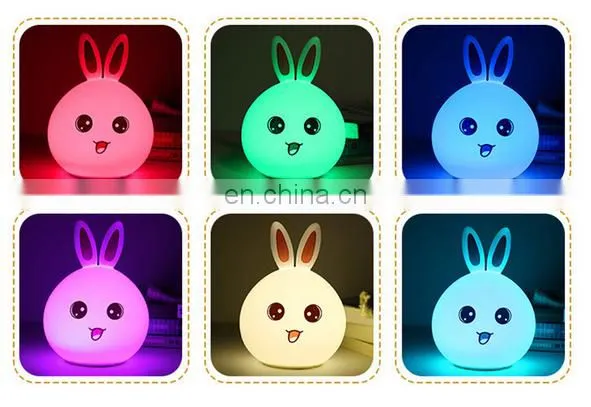 7 Color Changing LED Night Light Bedroom Desk Table Lamp For Kids photo-6
