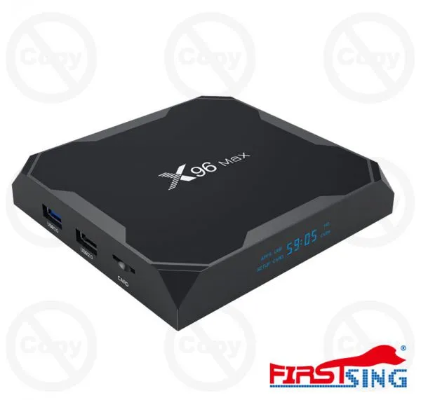 Firstsing X96 MAX S905X2 2G 16G Android 8.1 ТВ-Бокс Двойная полоса 2.4 ГГц 5.8 ГГц Wi-Fi