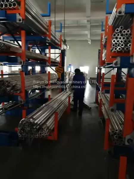 Pipe Storage Used a Crane With What Save Space Expansion Cantilever Shelves photo-2