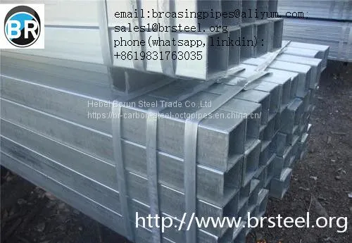 Cold rolled Black Annealing  rectangular/square steel pipe/tube,DIN EN 10210/10219square& rectangular pipe