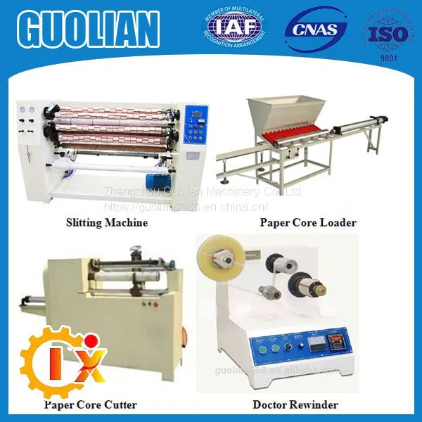 GL-210 Strict Quality Controlled Bopp Adhesive Tape Slitting Machine photo-2