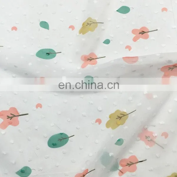 2020 New Design Chiffon Printed Fabric 75D for Women's Dress photo-4
