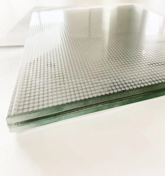 Fritted Laminated Glass Bulletproof Laminated Glass Clear Laminated Glass Exporter