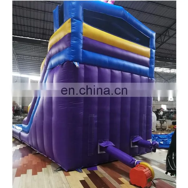 Commercial Rooster Theme Kids Jumping Slide Inflatable Bounce Water Slide On Sale photo-2