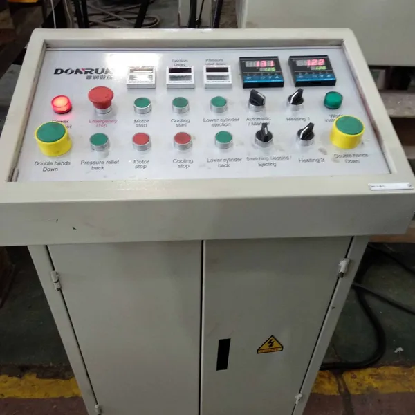 SMC BMC Manhole Cover Molding Machine Heat Forming Hydraulic Press 200 Ton photo-4