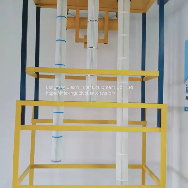 Industrial dust removal filter cartridge, 250 * 1000, 250 * 2000 membrane coated filter cartridge