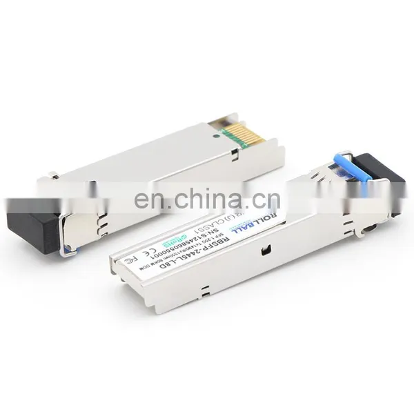 1000Base-Bx BIDI SFP 1.25G 80km SMF Simplex LC DDM Module photo-2