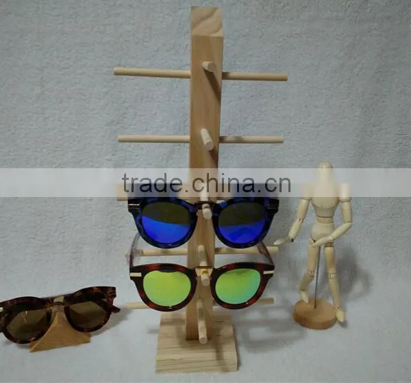Display Stand for Sunglasses Wooden Sunglasses Display Sunglasses Display Case Quality Choice photo-2