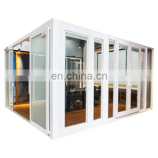 Australian Standard High Quality White Tempered Glass Aluminum Window photo-2