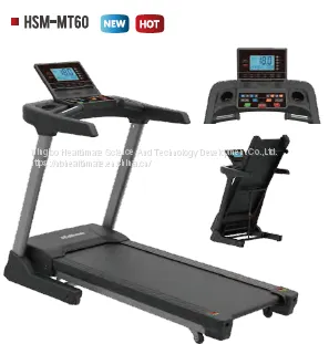 2.5HP Home Use Automatic Incline Electric Treadmill by Heart Rate