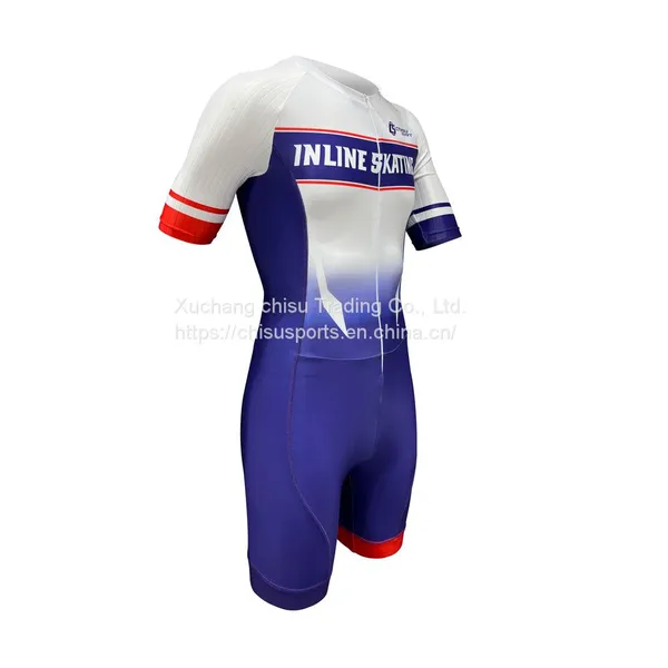 Track Speed Skin Suit Compression Inline Skating Suit Custom Teamwear Custom Speed Skating Suit Swinsuits for Short Women photo-4