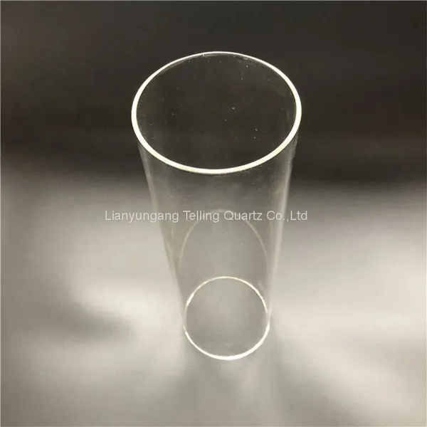 Fire Polishing Quartz Glass Tube Large Diameter Quartz Tube photo-4