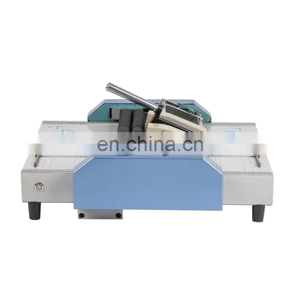 SBM-A3 Manual Booklet Maker Folder Folding Machine Booklet Machine photo-3