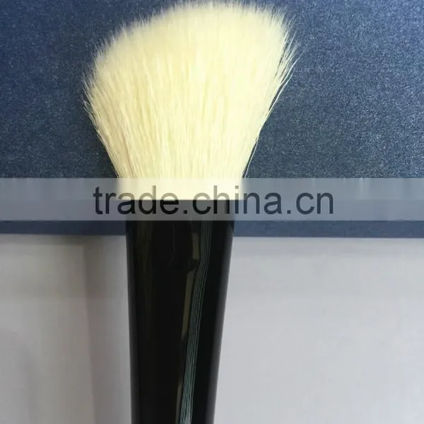 Cosmetics Make Your Own Brand Professional Rose Gold Oval Powder Brush photo-2