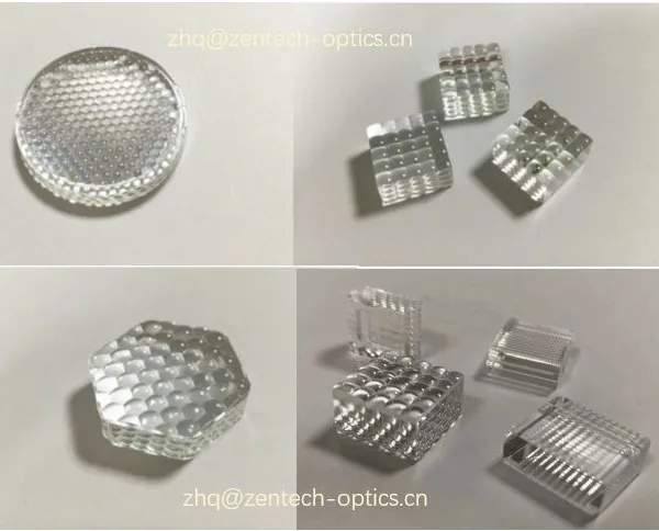 Quartz Double Compound Lens, Glass Single Compound Lens, Micro Lens Array, Flyeye