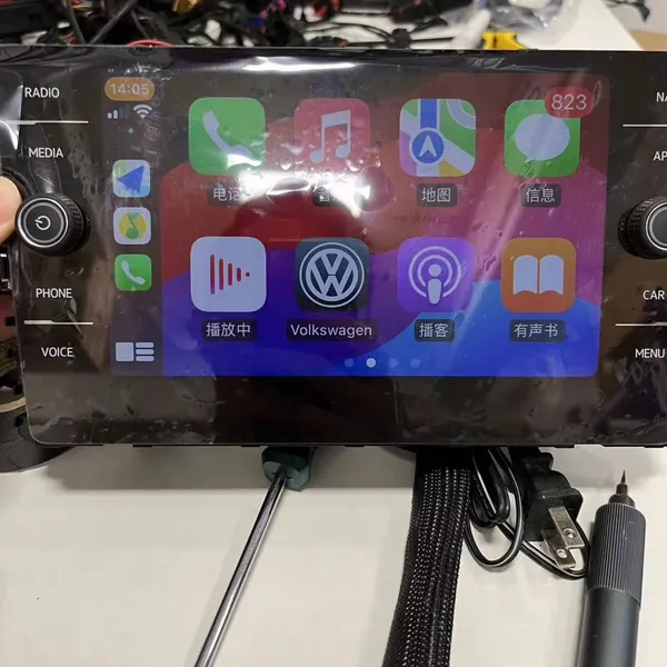 Original New Discovery Media 8 Inch Screen Front Touch APP Control Display 5G6919605B For VW Golf MK7 Passat B8 Polo MK6 photo-5