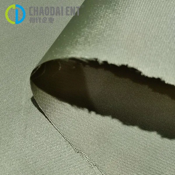 Dyed GRS Woven 240T 2/2 Twill 100%RPA6 Recycled Nylon Oxford Fabric for Outdoor Clothing & Bags photo-2