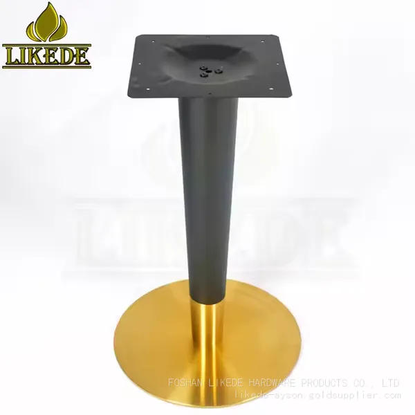 Golden Stainless Steel Table Leg New Coffee Table Base for Home Office Apartment Dining Table Sofa Cabinet Furniture Use photo-3