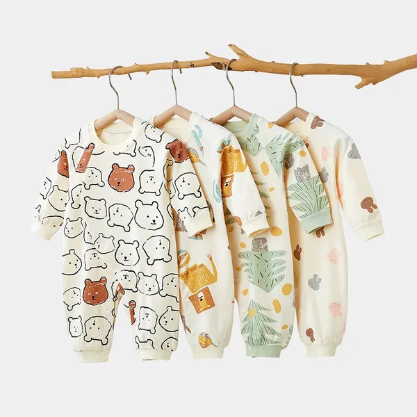 Baby Romper Onesie Jumpsuit Baby Climb Clothes Children's Pajama Pure Cotton