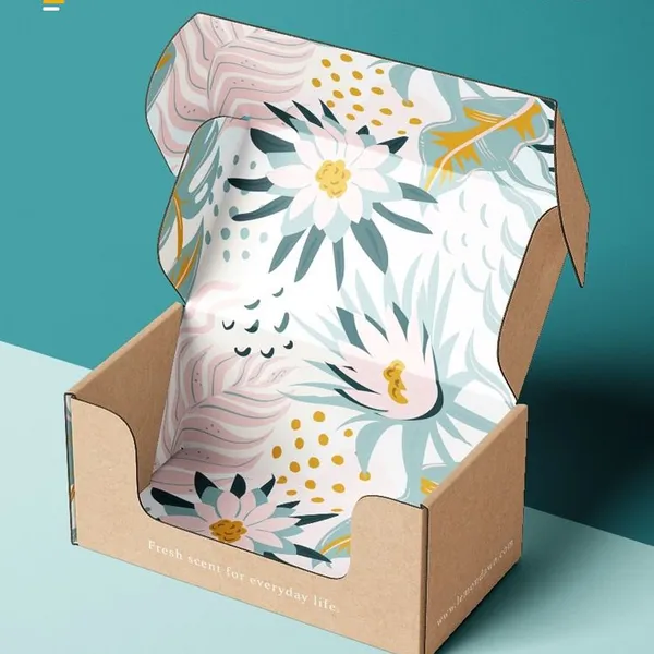 Sealing Mailer Box With Adhesive Tear Away Strips Zipper Foldable Gift Box Custom Printed Logo Postage Box photo-5
