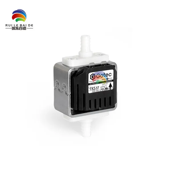 Original Swiss GOTEC Precision Micro Pump EKS 17-TP/B 114724 Industrial Electromagnetic Pump is Used in Inkjet Printer Equipment.