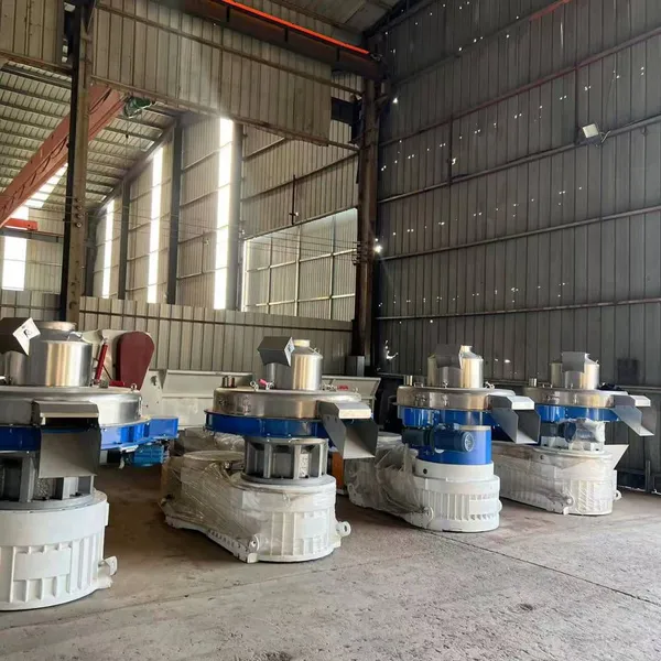 Complete Set of Biomass Pellet Machine Equipment. Large-scale Granulator for Miscellaneous Wood Chips and Sawdust. New Vertical Ring Die Machine photo-5