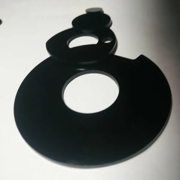 Pingzhi Optics Pz-lp940 Infrared-transmitting Acrylic Sheet, Infrared Black Filter photo-2