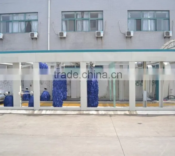 Tunnel Car Wash 9Brushes PE-T9 40000USD photo-2