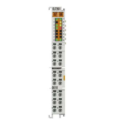 BECKHOFF EL7201-0010 EtherCAT Сервоприводный терминал 48В DC 2.8А OCT Модуль управления движением для сервомоторов