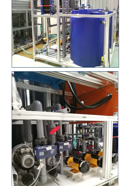 12% - 15% 500L/H Компактный блок производства гипохлорита натрия с системой приготовления рассола
