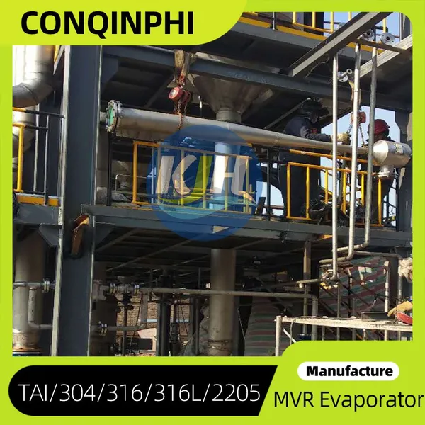 Steam Driven Multi-Effect Evaporator for Desalination, 4-Effect, 15-30 M³/h, DCS Control photo-5