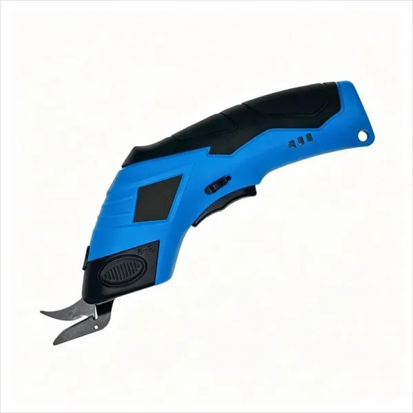3.6V Cordless Electric Fabric Scissors, Rechargeable Portable Electric Cutter for Cloth, Leather, Carpet & DIY Craft Cutting
